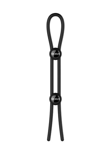 Sexleketøy for menn - Nexus Forge Adjustable Cock and Ball Ring - bilde 1