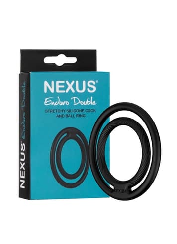 Sexleketøy for menn - Double Enduro Cock and Ball Ring - bilde 4
