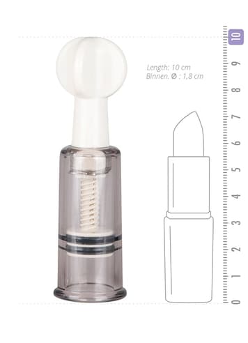 Frekke sexleketøy - EasyToys Nipple & Clit suckers 3pk. - bilde 4