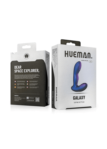 Analsex - Hueman Galaxy tapping analplugg - bilde 2