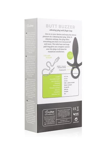 Analsex - EasyToys Butt buzzer analplugg - bilde 7