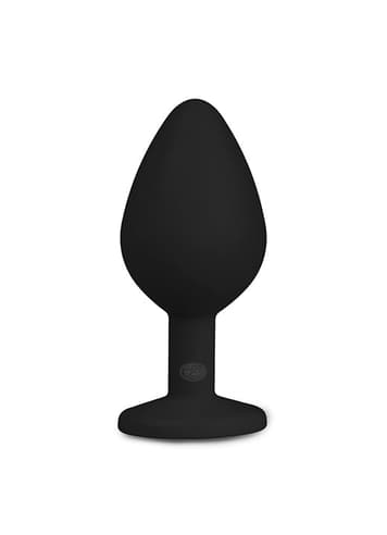 Analsex - EasyToys Diamant analplugg medium sort - bilde 2