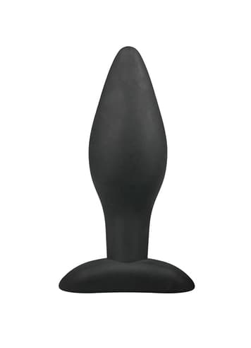 Analsex - EasyToys medium sort analplugg silikon - bilde 1