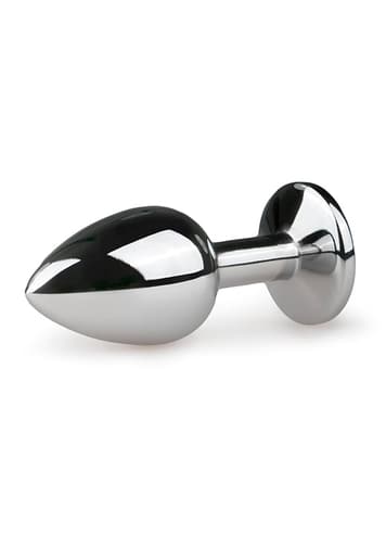 Analsex - EasyToys Metall analplugg sølv/rosa S - bilde 2