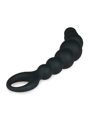 Analsex - EasyToys sort analplugg med kuler - bilde 4