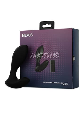 Analsex - Vibrerende analplugg Nexus Duo plug M - bilde 2