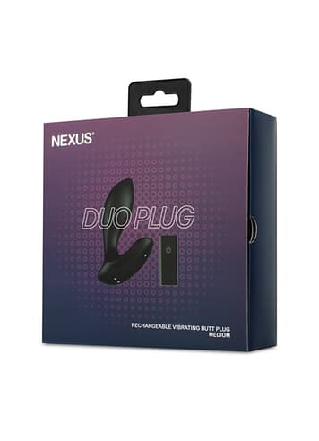 Analsex - Vibrerende analplugg Nexus Duo plug M - bilde 3