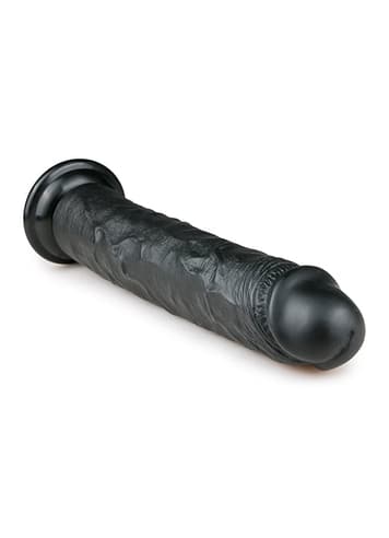 Dildo - EasyToys realistisk dildo 28,5 cm sort - bilde 3
