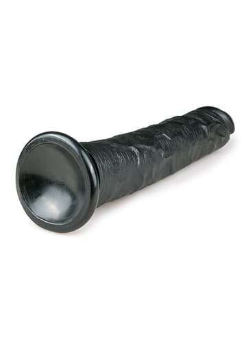 Dildo - EasyToys realistisk dildo 28,5 cm sort - bilde 4