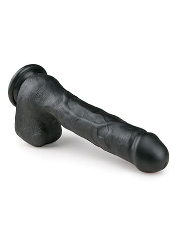 dildoer - EasyToys realistisk dildo 29,5 cm sort - bilde 4