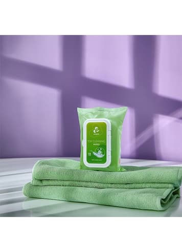 Tilbehør - EasyGlide vibratorrens våtservietter - bilde 4