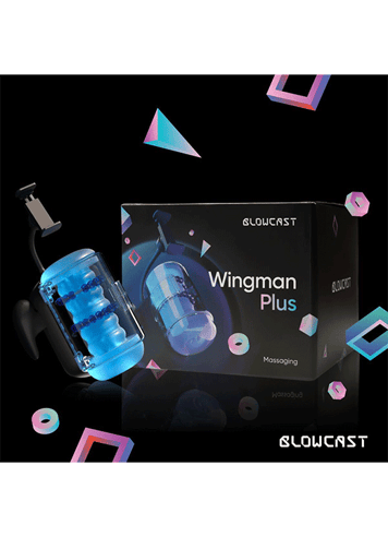 Sexleketøy for menn - Blowcast Wingman plus runkemaskin - bilde 2