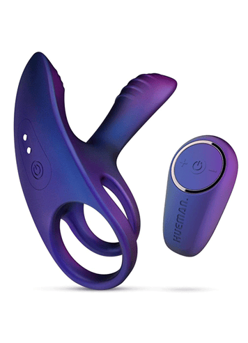Sexleketøy for menn - Hueman Infinity penis- og pungring - bilde 1