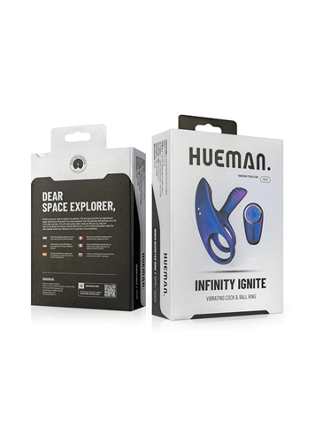 Sexleketøy for menn - Hueman Infinity penis- og pungring - bilde 2
