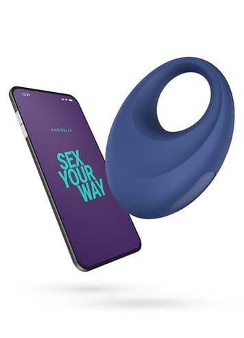 Sexleketøy for menn - Amorelie Grow Appstyrt penisring - bilde 1