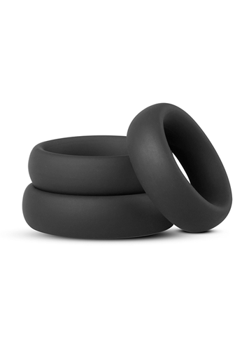 Sexleketøy for menn - Teazers penisring sett silikon 3pk - bilde 1