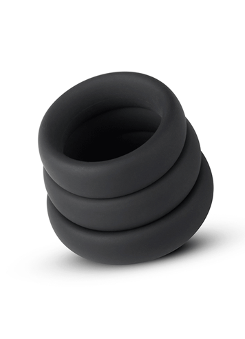 Sexleketøy for menn - Teazers penisring sett silikon 3pk - bilde 5
