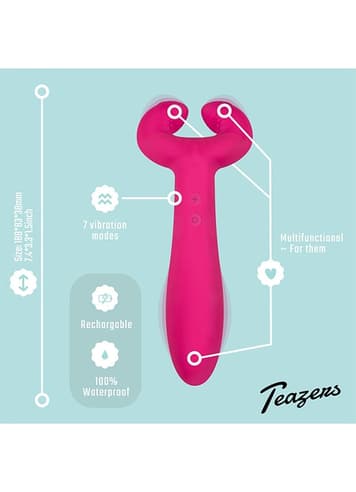 Vibrator - Teazers rosa parvibrator - bilde 5