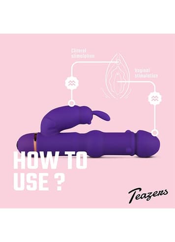Vibrator - Teazers lilla rabbitvibrator - bilde 2