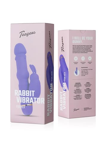 Vibrator - Teazers lilla rabbitvibrator - bilde 9