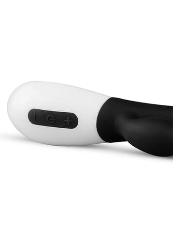Sexleketøy for henne - Teazers Tarzan sort rabbitvibrator - bilde 5