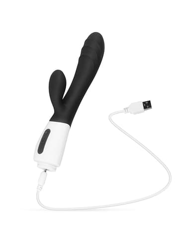 Sexleketøy for henne - Teazers Tarzan sort rabbitvibrator - bilde 7