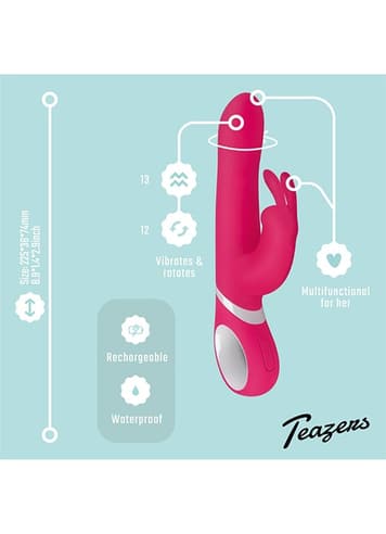 Vibrator - Teazers Roterende rabbitvibrator - bilde 5
