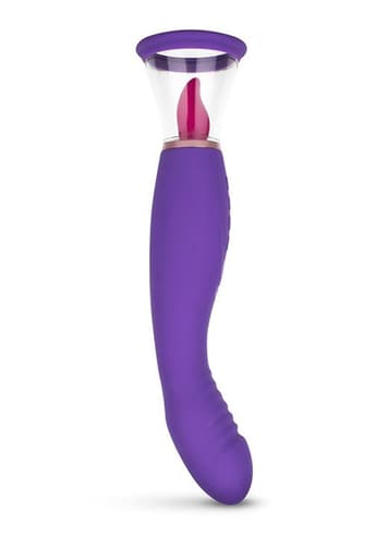 Sexleketøy for henne - EasyToys slikkemaskin Pleasure pump - bilde 3