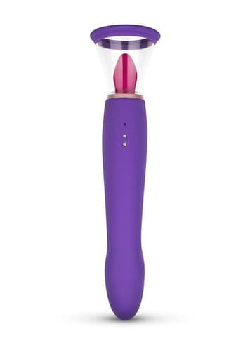 Sexleketøy for henne - EasyToys slikkemaskin Pleasure pump - bilde 4