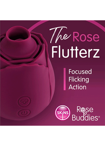 Sexleketøy for henne - Rose Buddies Flutterz rosa slikkemaskin - bilde 5