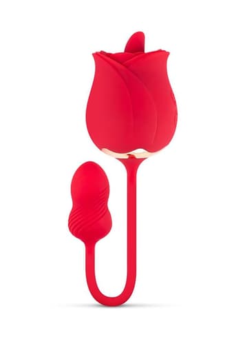 Sexleketøy for henne - Teazers Rose slikkemaskin m/vibrator - bilde 5