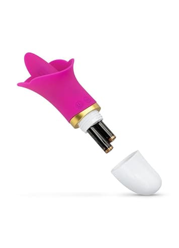 Sexleketøy for henne - Teazers rosa klitorisvibrator med tunge - bilde 6