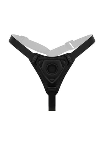 Frekke sexleketøy - EasyToys Smooth strap-on sett sort - bilde 4