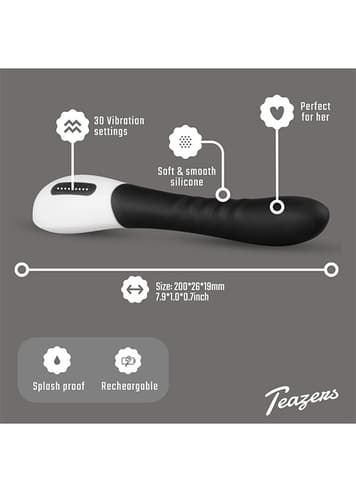 Vibrator - Teazers sort g-punktvibrator - bilde 9