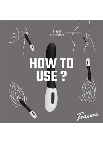 Vibrator - Teazers sort g-punktvibrator - bilde 2