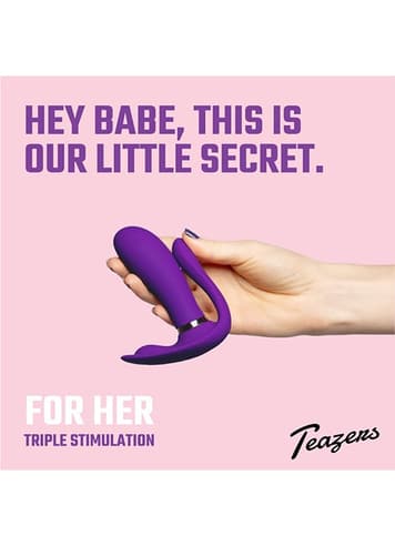 Vibrator - Teazers Pleaser lilla vibrator - bilde 13