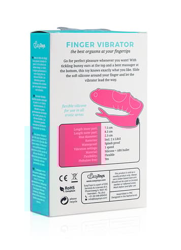Vibrator - EasyToys sort fingervibrator - bilde 7