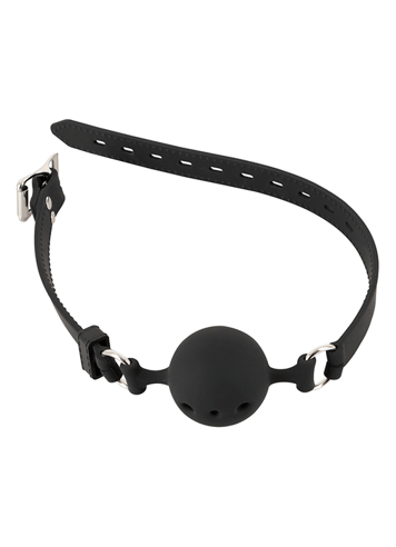 Frekke sexleketøy - Ball gag Bad kitty sort medium - bilde 3