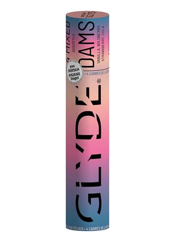 Kondomer - Glyde slikkelapper med smak 4 pk - bilde 2