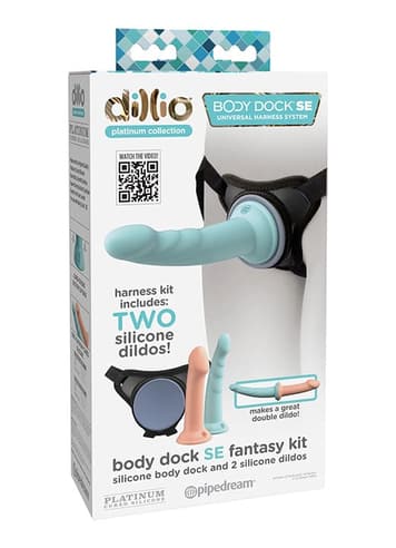 Frekke sexleketøy - Strap-on sett Dillio Fantasy - bilde 1