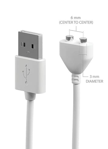 Tilbehør - Lader magnetisk USB Pipedream - bilde 3
