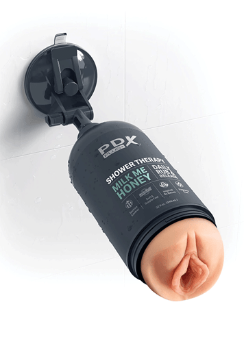 Sexleketøy for menn - Vagina PDX Shower therapy milk me light - bilde 5