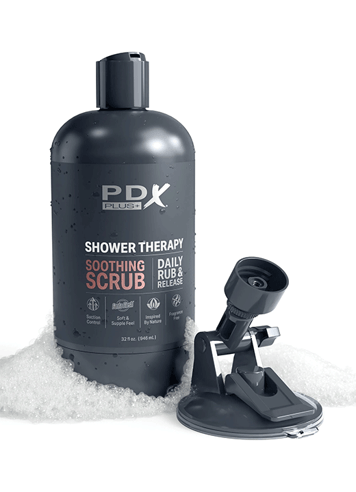 Sexleketøy for menn - Vagina PDX Shower therapy Scrub tan - bilde 4