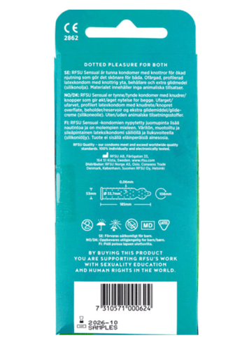 Kondomer - Kondomer RFSU Sensual 10 pk - bilde 2