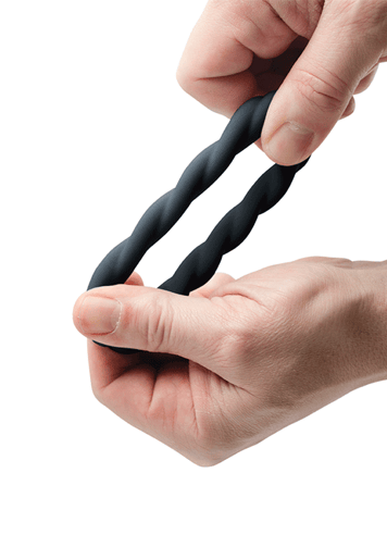 Sexleketøy for menn - Penisring Twist sort - bilde 5