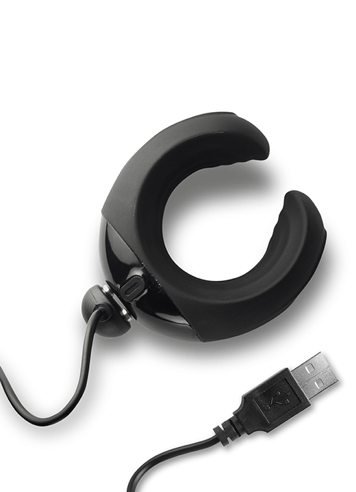 Sexleketøy for menn - Penisvibrator Echo sort - bilde 8