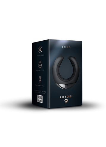 Sexleketøy for menn - Penisvibrator Echo sort - bilde 9