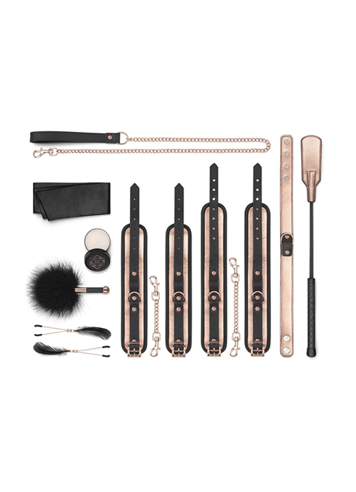 Frekke sexleketøy - BDSM-sett Rosy Gold Nouveau rosegull - bilde 2