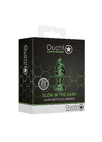 Analsex - Buttplug Ouch Glow in the dark small - bilde 3