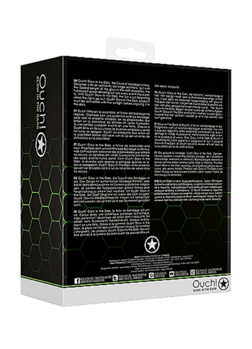 Analsex - Buttplug sett Ouch Glow in the dark 3stk - bilde 4